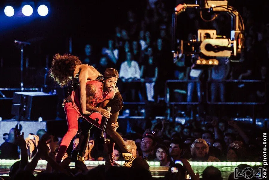 Shaka Ponk, concert à Bercy (Paris), le 5 janvier 2013