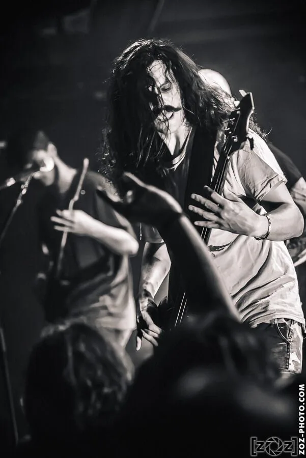 Death Awaits, concert au Brutale Coalition festival, Club du Transbordeur (Villeurbanne), le 28 février 2014