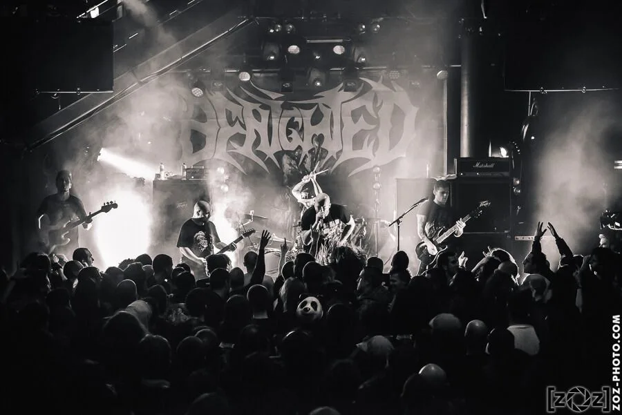 Benighted, concert au Brutale Coalition festival, Club du Transbordeur (Villeurbanne), le 28 février 2014
