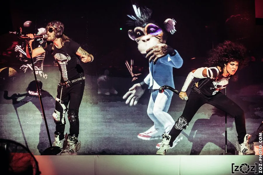 Shaka Ponk, concert au Summum (Grenoble), le 23 octobre 2014