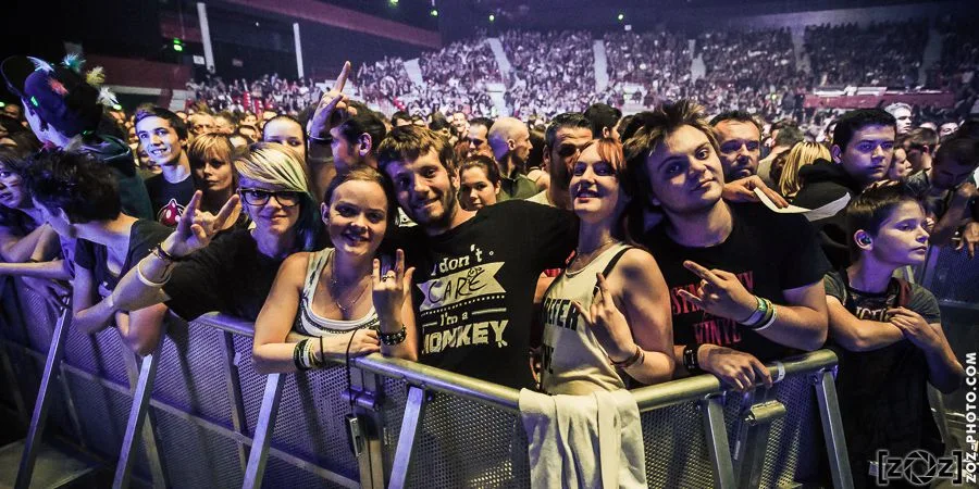 Public au Zénith de Dijon, le 25 octobre 2014