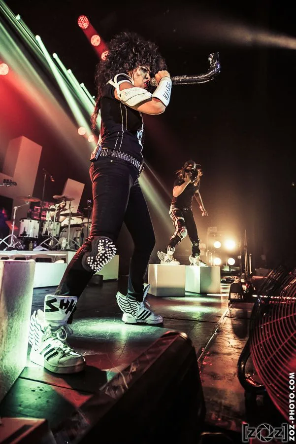 Shaka Ponk, concert à la Halle Tony Garnier (Lyon), le 30 octobre 2014