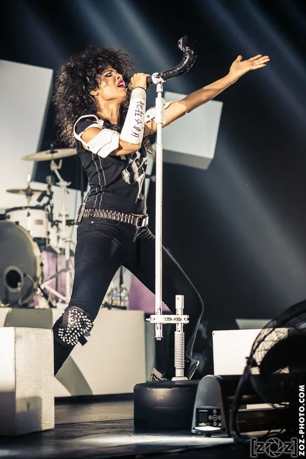 Shaka Ponk, concert à la Halle Tony Garnier (Lyon), le 30 octobre 2014