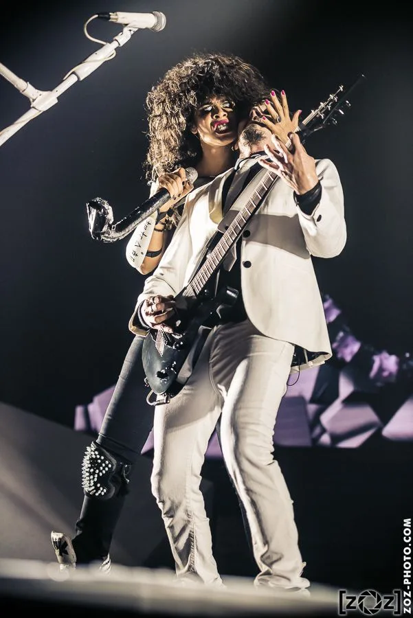 Shaka Ponk, concert à la Halle Tony Garnier (Lyon), le 30 octobre 2014