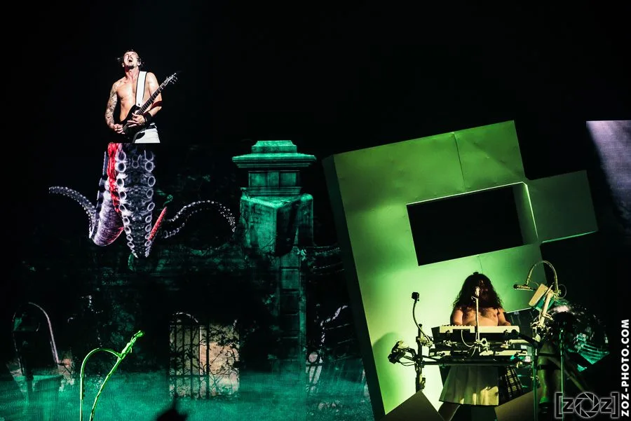 Shaka Ponk, concert au Zénith de Dijon, le 25 octobre 2014