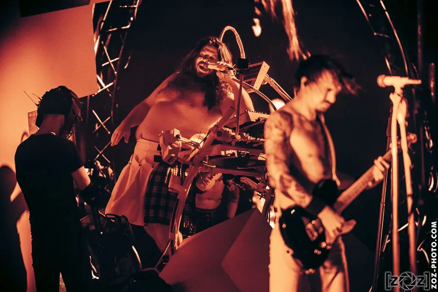 Shaka Ponk, concert au Zénith d'Auvergne (Clermont-Ferrand), le 29 octobre 2014