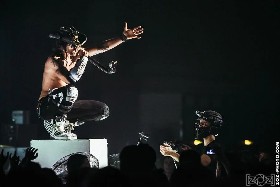 Shaka Ponk, concert au Zénith d'Auvergne (Clermont-Ferrand), le 29 octobre 2014