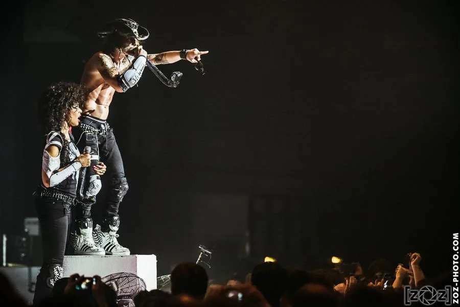 Shaka Ponk, concert au Zénith d'Auvergne (Clermont-Ferrand), le 29 octobre 2014