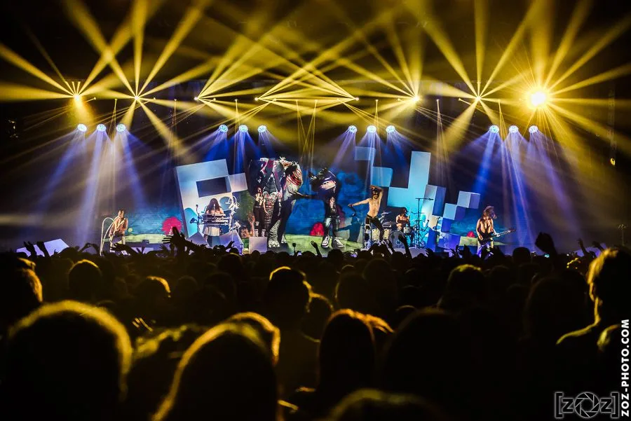Shaka Ponk, concert au Summum (Grenoble), le 23 octobre 2014