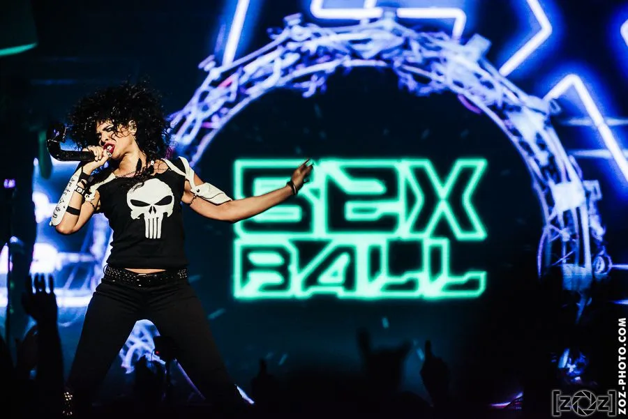 Shaka Ponk, concert au Dôme (Marseille), le 13 novembre 2014