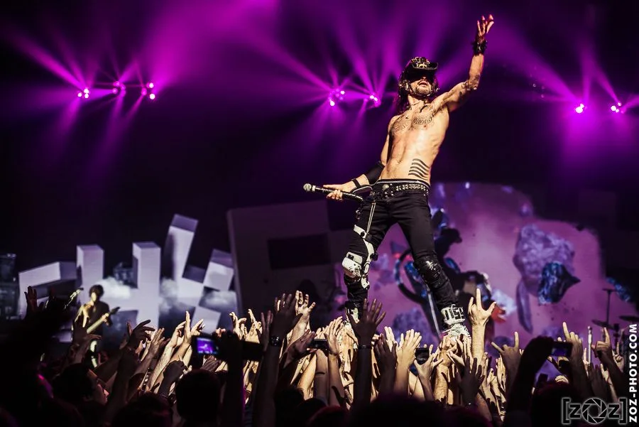 Shaka Ponk, concert au Dôme (Marseille), le 13 novembre 2014