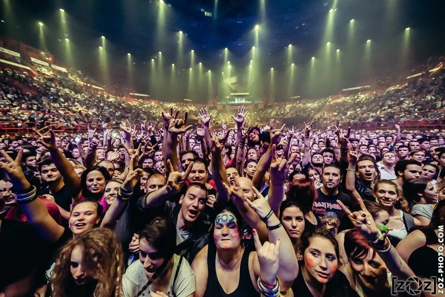 Public à Bercy (Paris), le 20 novembre 2014