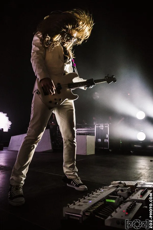 Shaka Ponk, concert à Bercy (Paris), le 20 novembre 2014