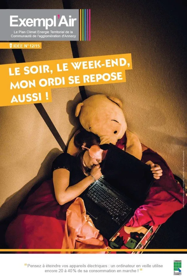 Campagne de communication interne, Communauté de l'Agglomération d'Annecy, 2014